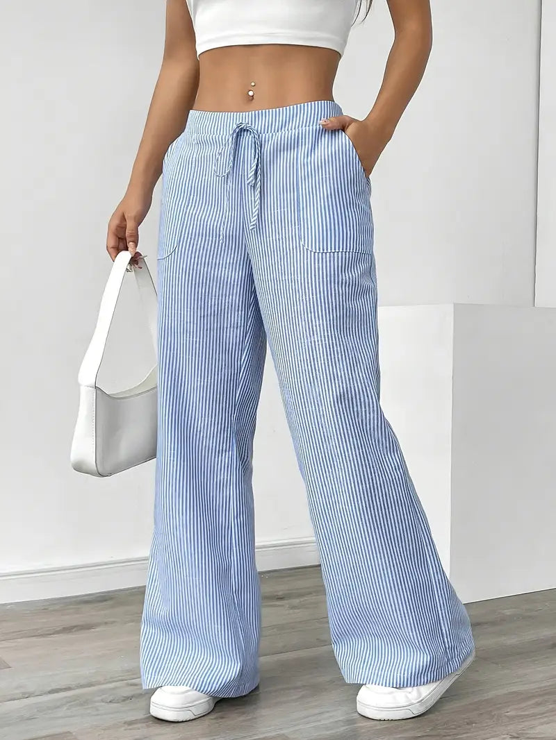Natali - Elegant Striped Pant