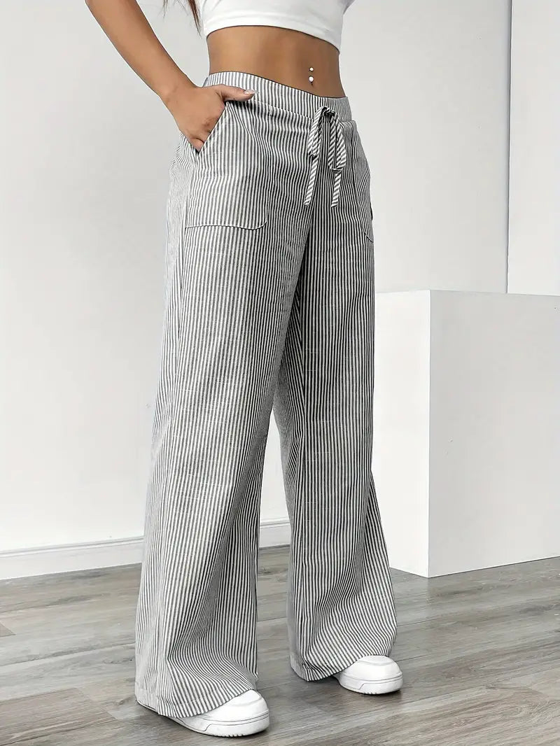 Natali - Elegant Striped Pant