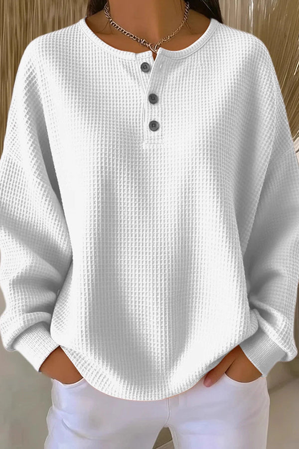 Aurelie™ | Loose-Fitting Blouse with Buttons