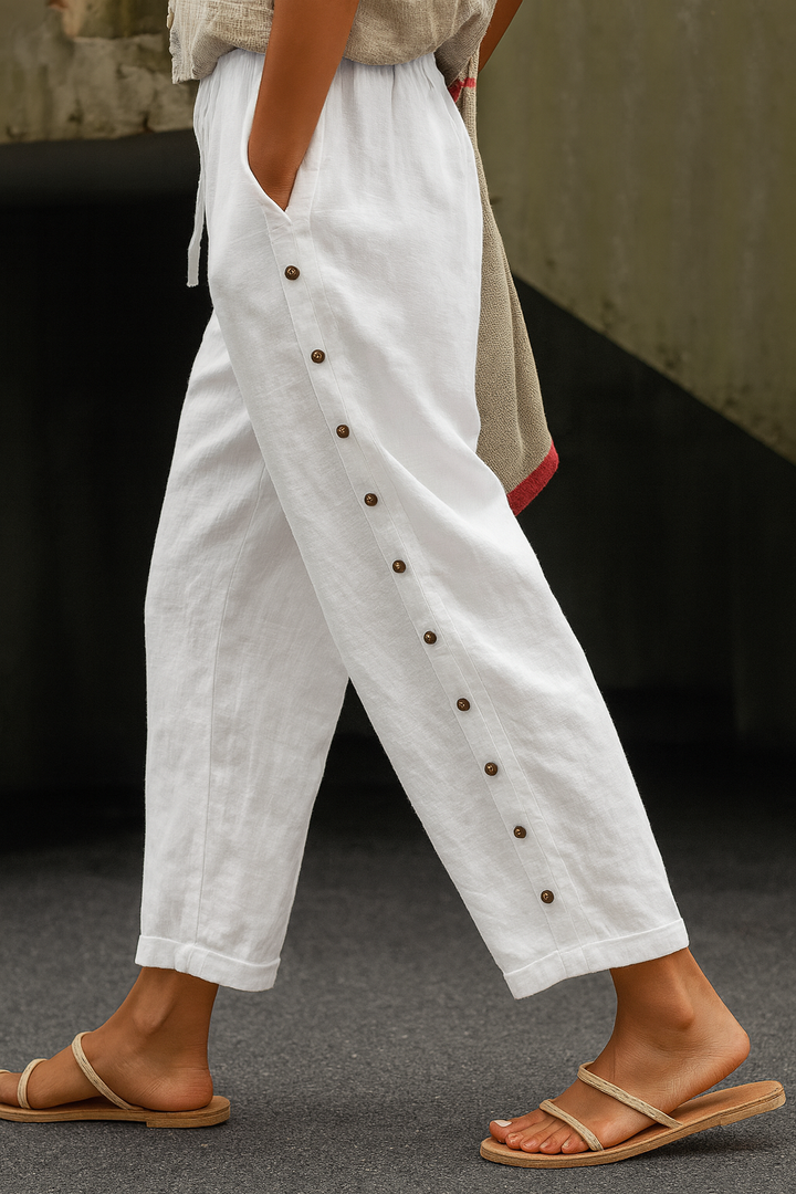 Amari - Classic Button Pants
