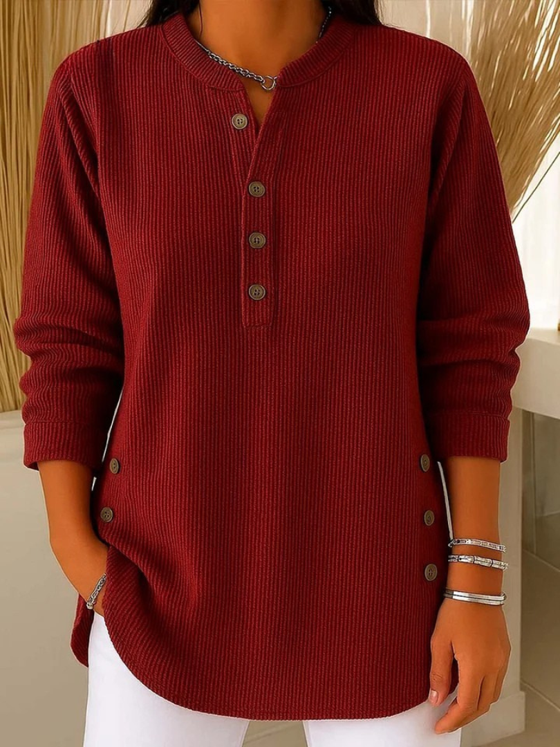Mia™ | Sweater with a Round Neckline