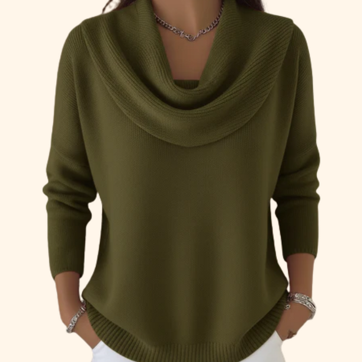 Aria™| Sweater with Collar