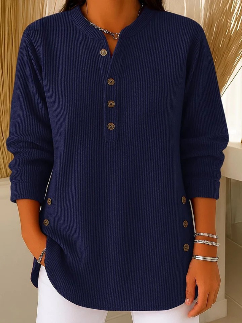 Mia™ | Sweater with a Round Neckline
