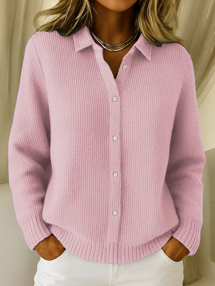 Olivia | Button-Up Knit Cardigan
