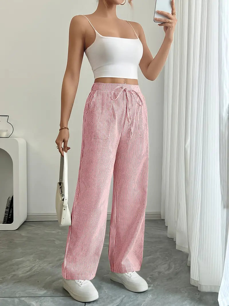 Natali - Elegant Striped Pant
