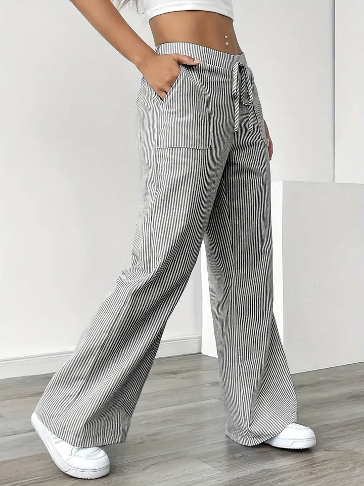 Natali - Elegant Striped Pant