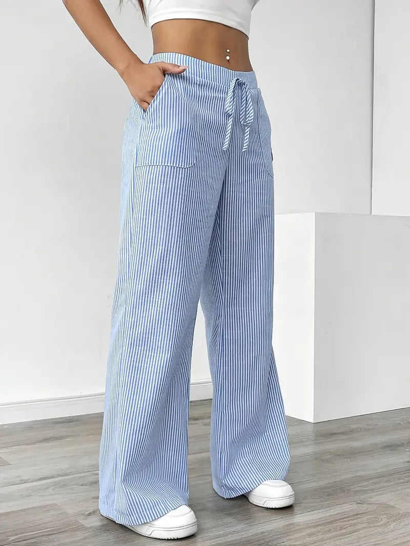 Natali - Elegant Striped Pant