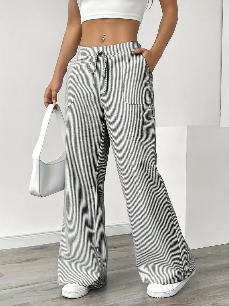 Natali - Elegant Striped Pant