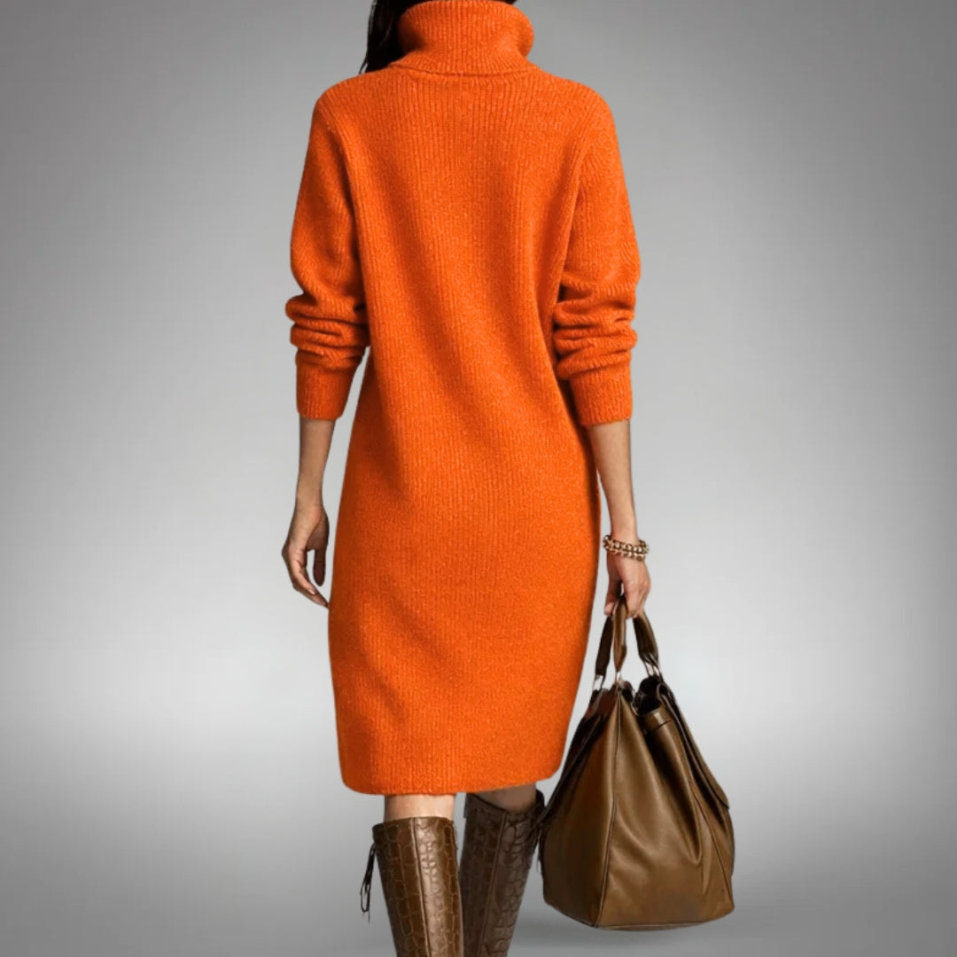 Serena™ | Midi dress with refined elegance