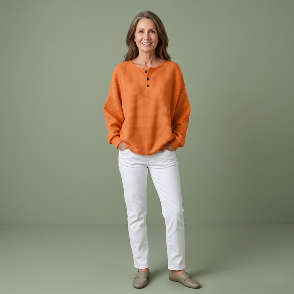 Aurelie™ | Loose-Fitting Blouse with Buttons