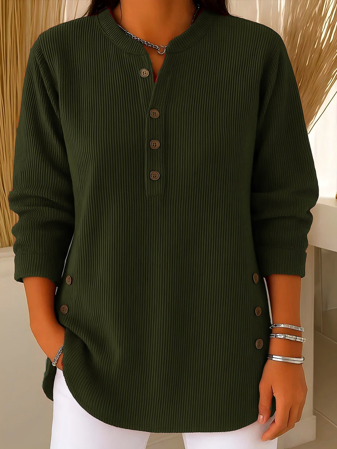 Mia™ | Sweater with a Round Neckline