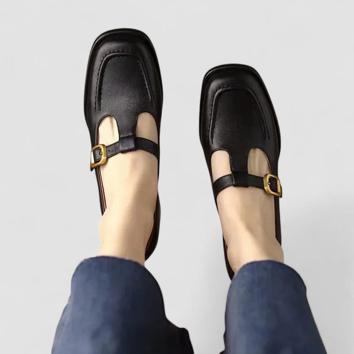 Elizabeth – Orthopaedic T-Strap Mary Jane Shoes