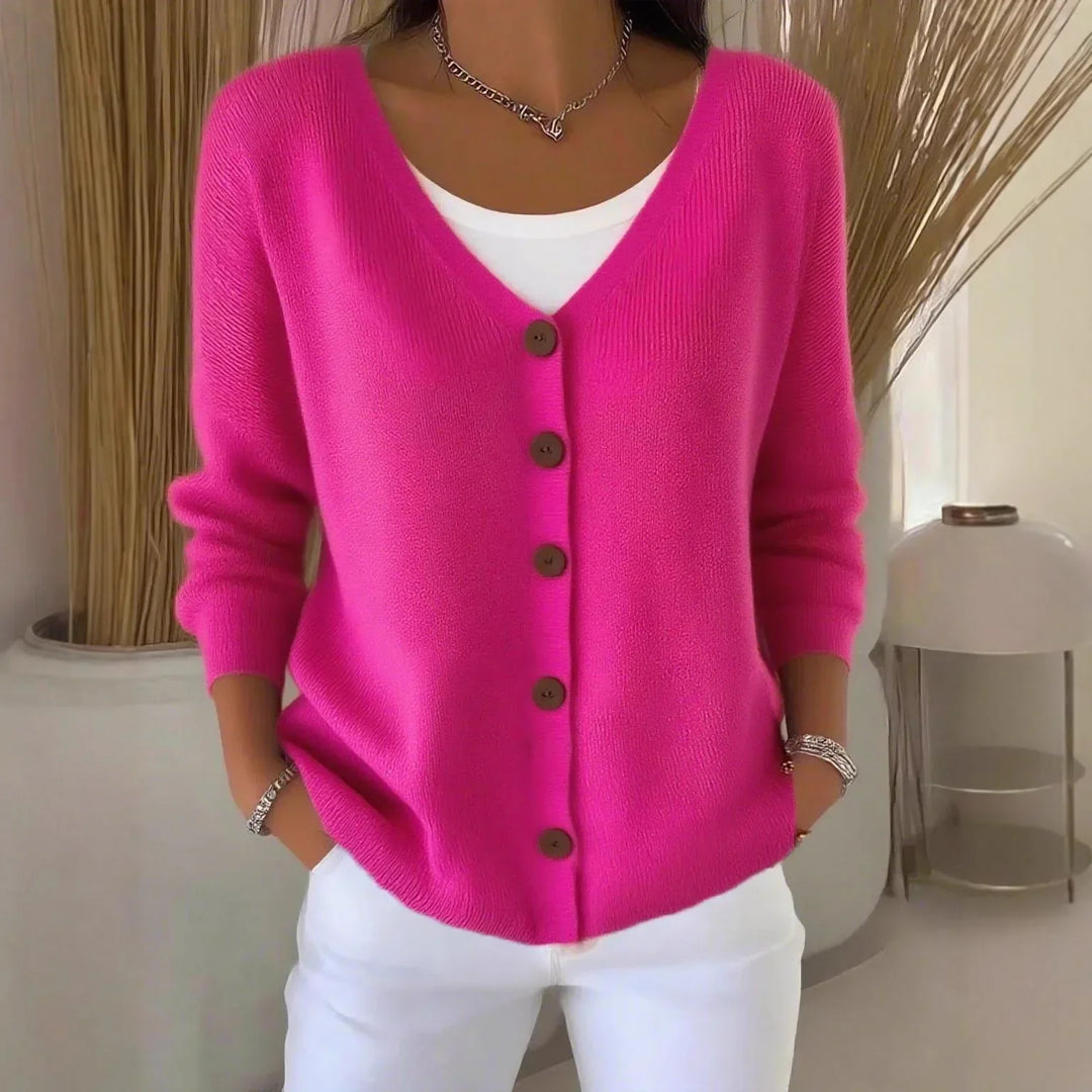 Ella™ | V-Neck Cardigan