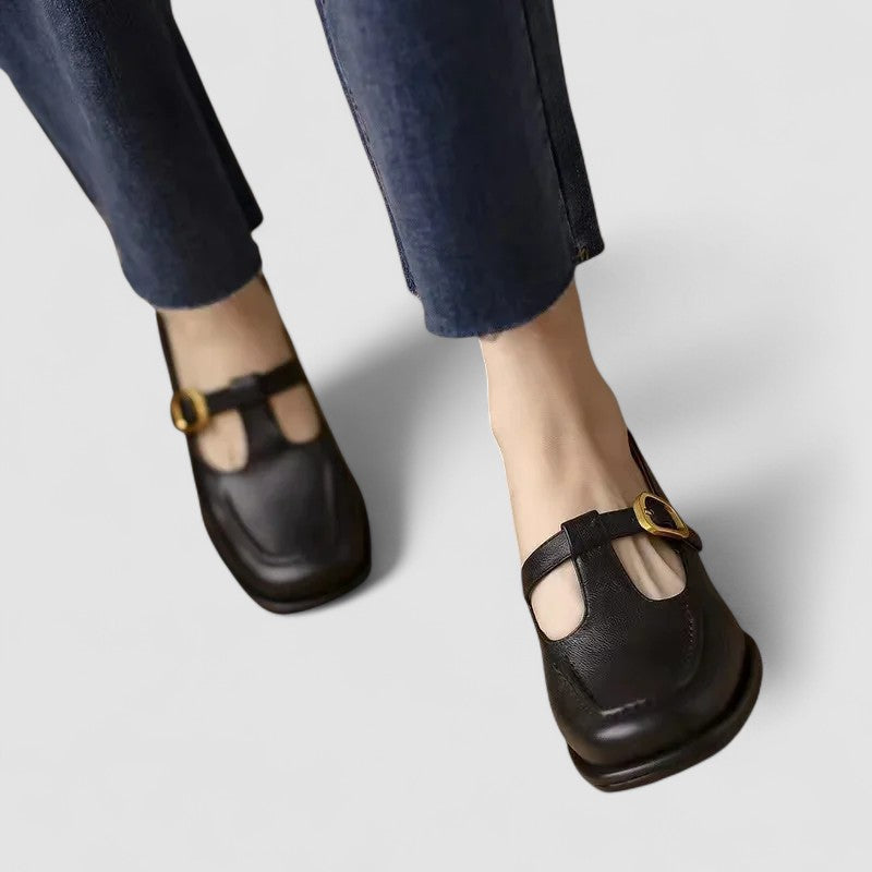Elizabeth – Orthopaedic T-Strap Mary Jane Shoes