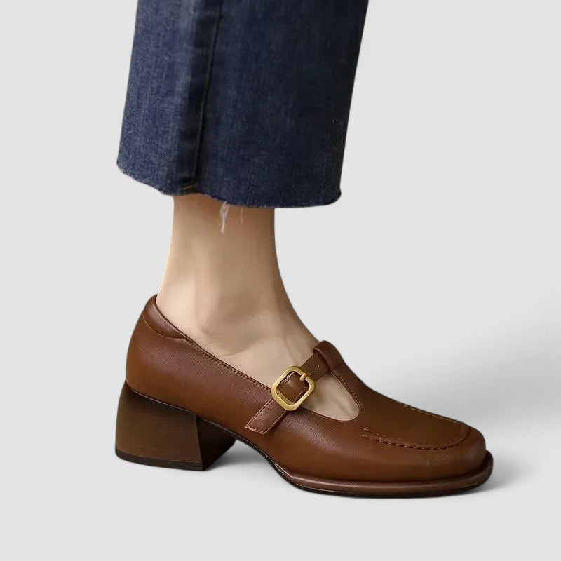 Elizabeth – Orthopaedic T-Strap Mary Jane Shoes