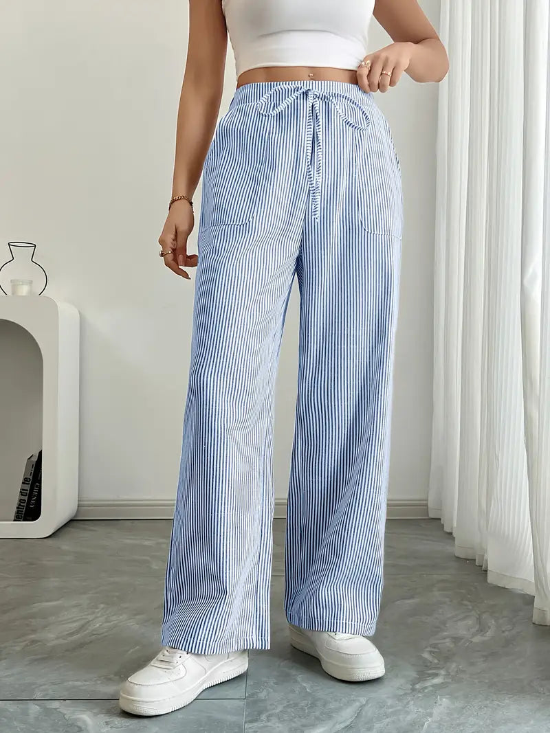 Natali - Elegant Striped Pant
