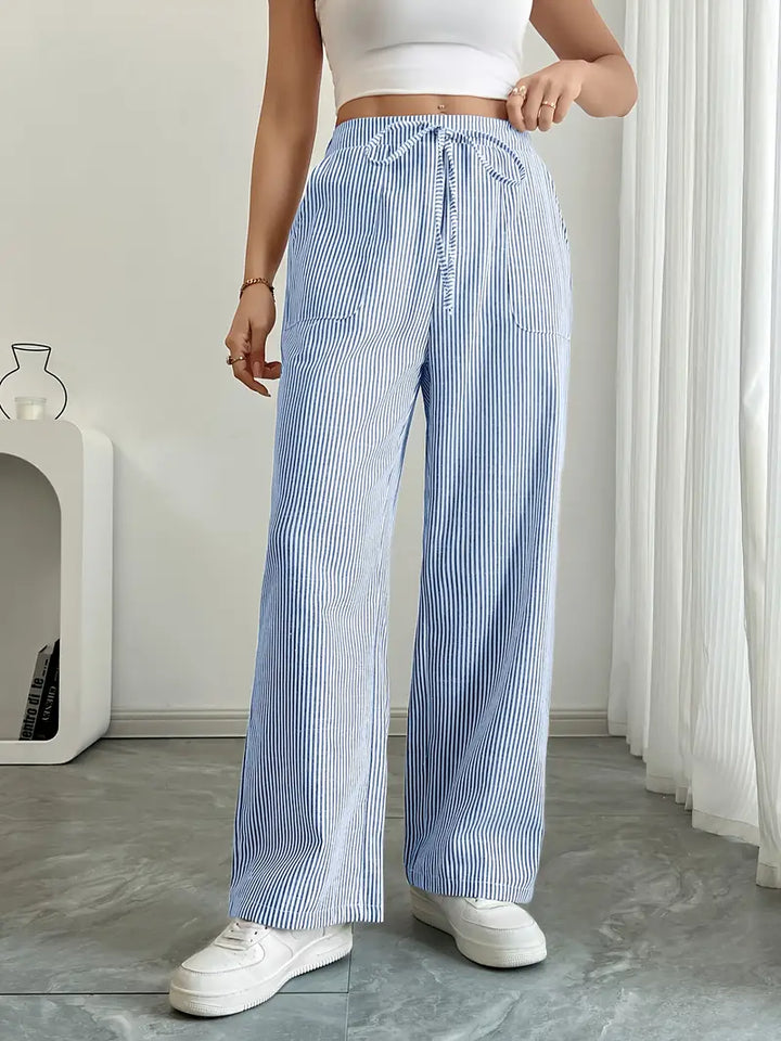 Natali - Elegant Striped Pant