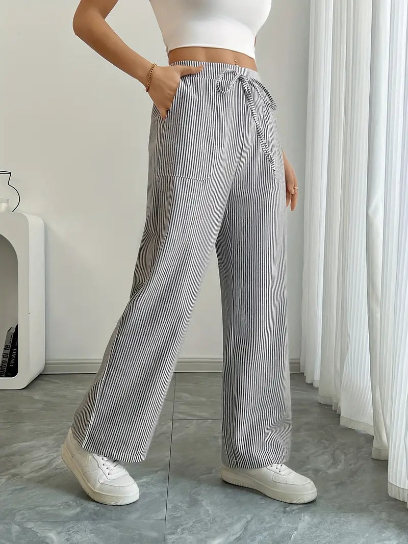 Natali - Elegant Striped Pant