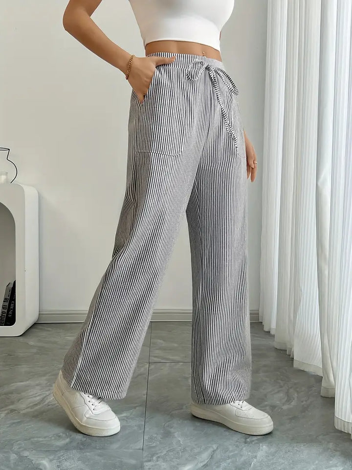 Natali - Elegant Striped Pant