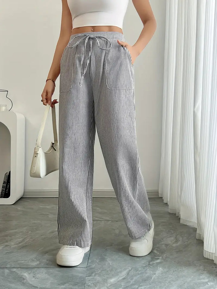 Natali - Elegant Striped Pant