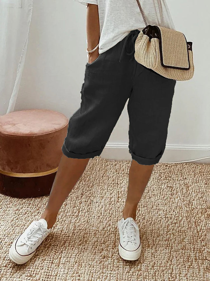 Jasmin - Cotton-Linen Women's Pants